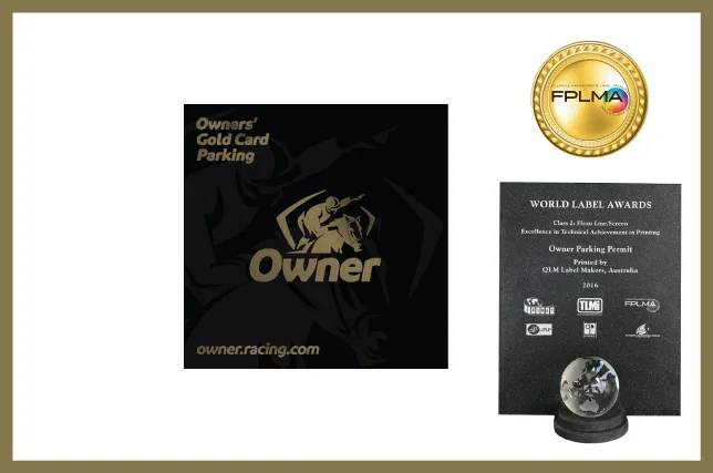 Owner's Gold Card Parking Permit