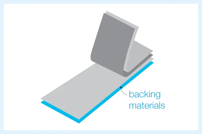 backing materials (backing liner)