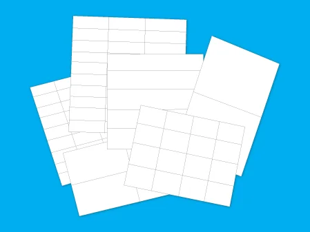 A4 Laser Sheets For Inkjet Laser Printers QLM Label Makers A4 Laser Sheets For Inkjet Laser Printers QLM Label Makers
