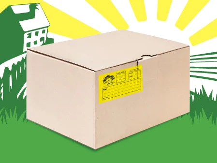 Custom Label Solutions dispatch stickers