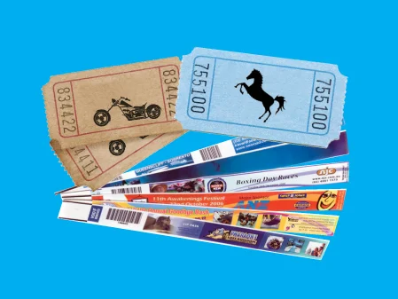 Custom label solutions for tickets & tags