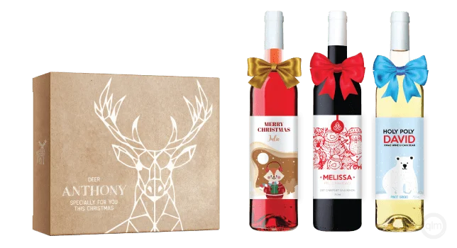 christmas ideas for personalised labels