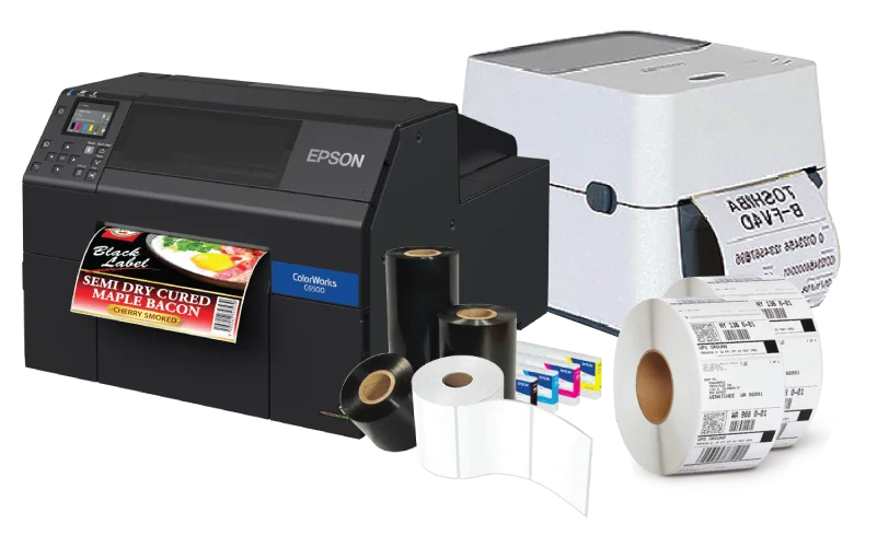 label printers sold by QLM Label Makers and LPS