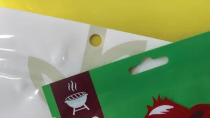 hang holes on flexible packaging