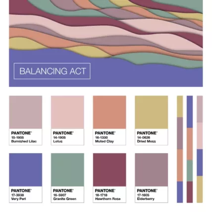 Pantone Color of the Year 2022 balancing act 