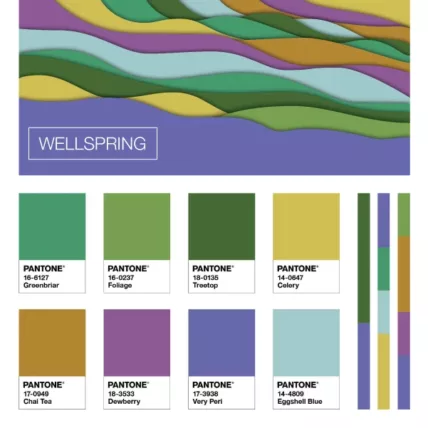 Pantone Color of the Year 2022 wellspring