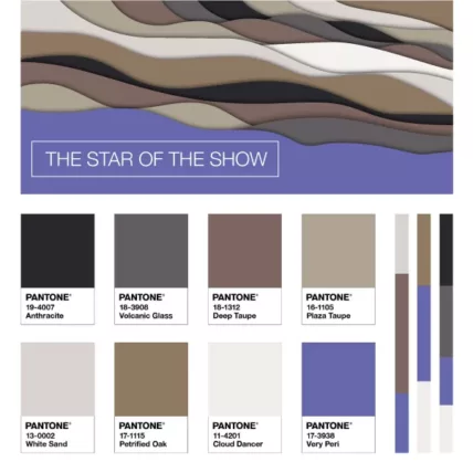 Pantone Color of the Year 2022 the star of the show