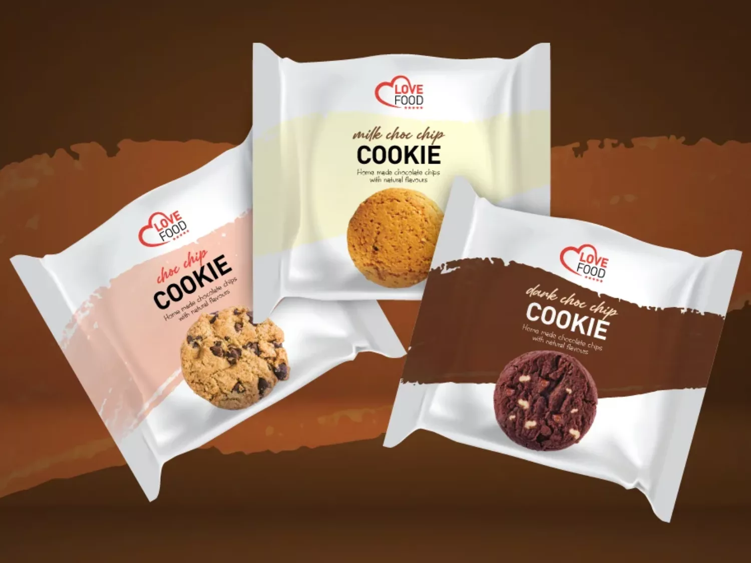 centre seal bags for cookies