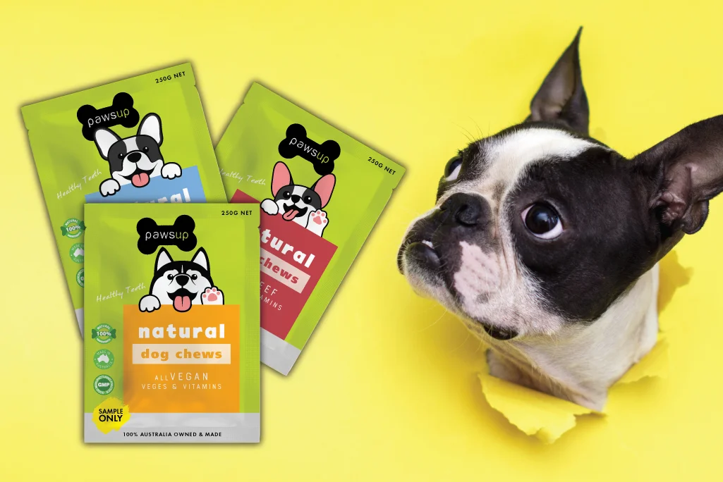 sachets and 3ss for pet food