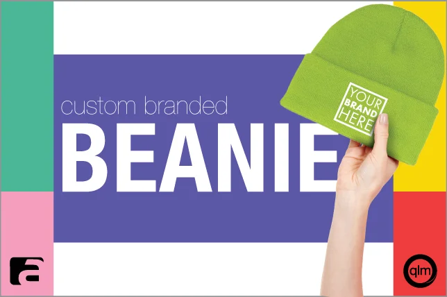Custom branded beanies