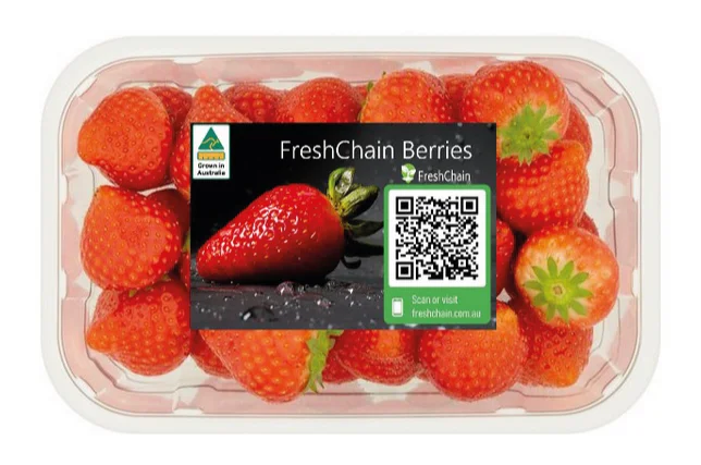 QR codes for food labels