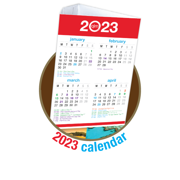 desk calendars 2023